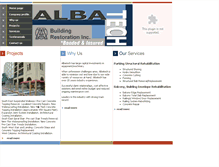 Tablet Screenshot of albatech.ca